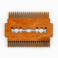 Расческа для бороды в конверте «Встречают по бороде» 7,3 х 5,4см Расческа для бороды в конверте «Встречают по бороде» 7,3 х 5,4см