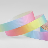 Лента репсовая &laquo;Радуга&raquo;, 15 мм, 18 &plusmn; 1 м, разноцветная