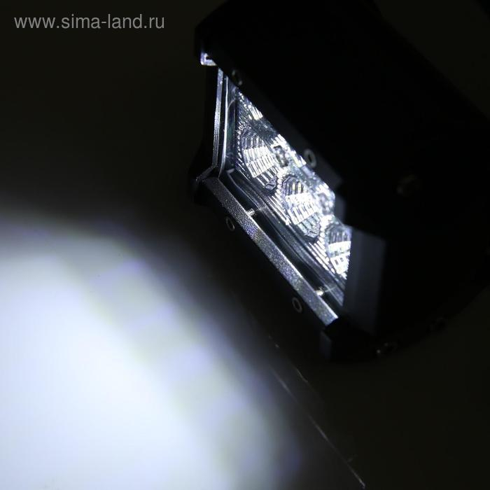 Фара автомобильная Skyway OFF ROAD, прямоугольная, 12/24 В, 18 Вт, 6 диодов, 93х70 мм Фара автомобильная Skyway OFF ROAD, прямоугольная, 12/24 В, 18 Вт, 6 диодов, 93х70 мм