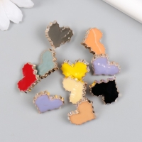 Пуговица пластик для творчества "Каменное сердце" набор 10 шт МИКС 2х1,2х1 см Пуговица пластик для творчества "Каменное сердце" набор 10 шт МИКС 2х1,2х1 см