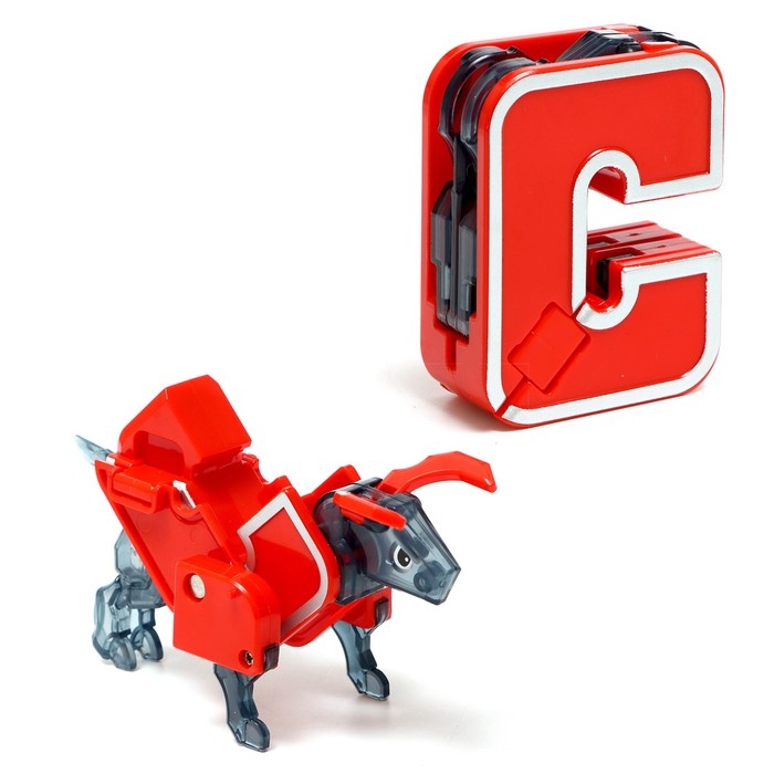 Робо-буквы «Звери», набор 6 в 1, трансформируются, собираются в 1 робота Робо-буквы «Звери», набор 6 в 1, трансформируются, собираются в 1 робота