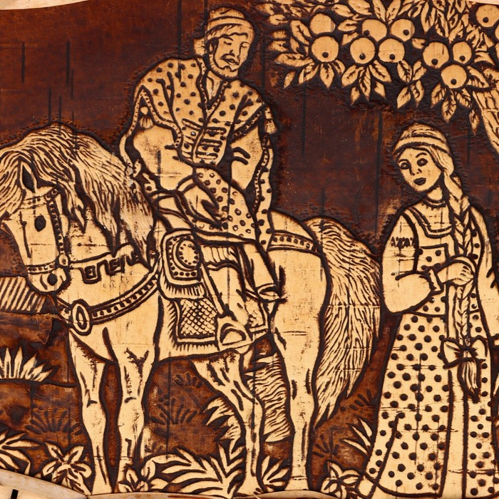 Батонница &laquo;Сказка&raquo;, 26х17х15 см, береста