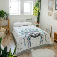 Покрывало "Этель" Indian style, 200*215 см, хлопок Покрывало "Этель" Indian style, 200*215 см, хлопок