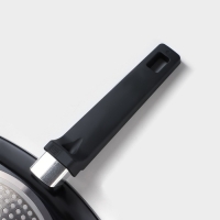 Сковорода гриль квадратная Magistro Flame, 28×28 см, антипригарное покрытие, индукция, цвет чёрный Сковорода гриль квадратная Magistro Flame, 28×28 см, антипригарное покрытие, индукция, цвет чёрный