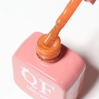 Гель лак для ногтей &laquo;NEON GLOW&raquo;, 3-х фазный, 10 мл, LED/UV, цвет оранжевый (12)