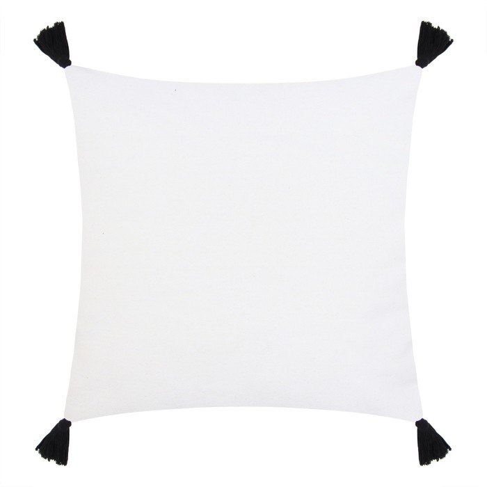 Наволочка декоративная "Этель" сканди 45*45 см черный, 100% п/э