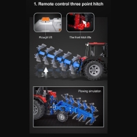 Конструктор &laquo;Техно. Фермерский трактор с косилкой&raquo;, радиоуправляемый, 1675 деталей