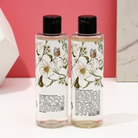 Подарочный набор косметики &laquo;Цвети и вдохновляй&raquo;, гель для душа 200 мл и шампунь для волос 200 мл, ЧИСТОЕ СЧАСТЬЕ