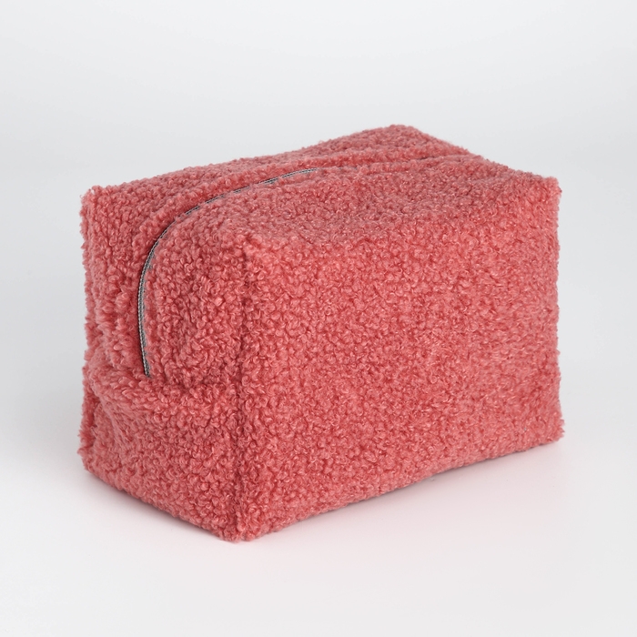 Косметичка на молнии,TEXTURA, цвет розовый Косметичка на молнии,TEXTURA, цвет розовый