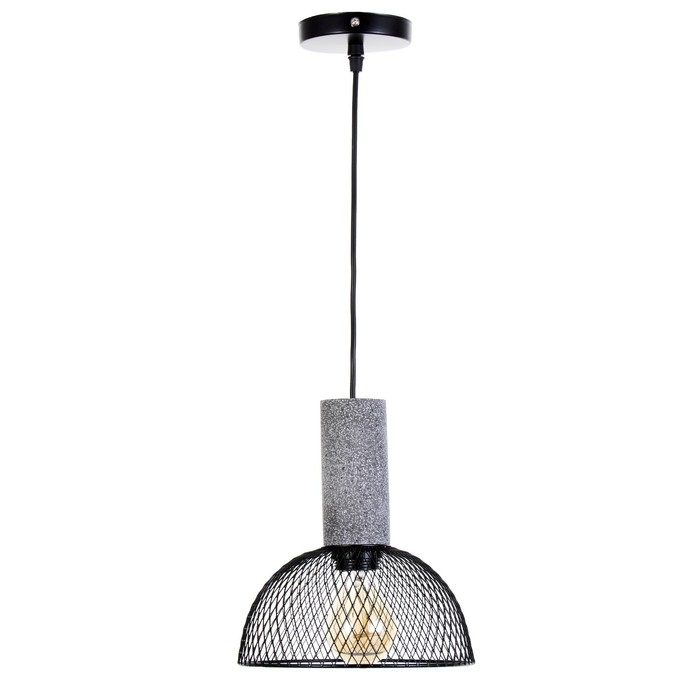 Светильник BayerLux Светильник BayerLux "Кортни Е27 40Вт черный 19х19х23-123см