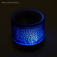 Портативная колонка Luazon LAB-04, с подсветкой, Bluetooth, USB, microSD, microUSB, МИКС Портативная колонка Luazon LAB-04, с подсветкой, Bluetooth, USB, microSD, microUSB, МИКС