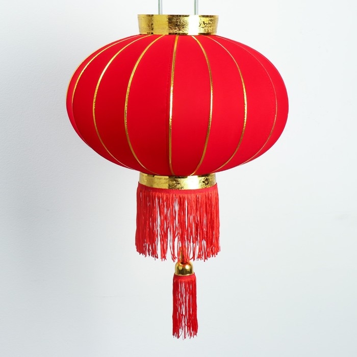 Сувенир текстиль, металл Сувенир текстиль, металл "Китайский фонарик" d=45 см