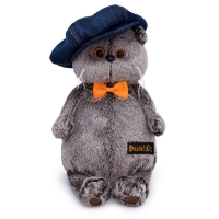 Мягкая игрушка «Басик в джинсовой кепке», 19 см Мягкая игрушка «Басик в джинсовой кепке», 19 см