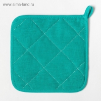 Прихватка "Любимый дом"17х17см,35% х/л,65% п/э,ватин 250г/м2