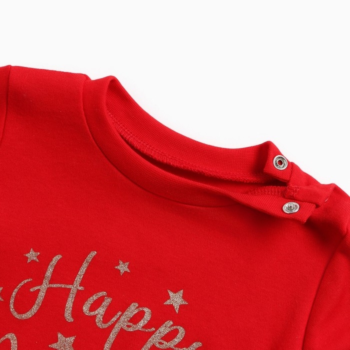 Комплект детский, цвет красный, рост 68 см