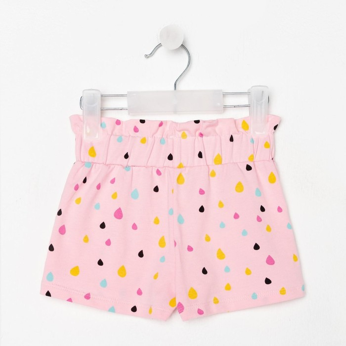 Шорты для девочки с рюшей KAFTAN "Unicorn", размер 34 (122-128)