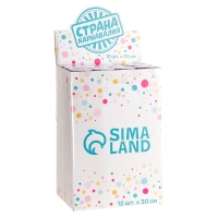 Хлопушка пневматическая "Стикеры" 30см Хлопушка пневматическая "Стикеры" 30см