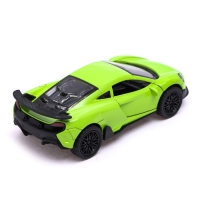 Машина металлическая &laquo;Купе&raquo;, инерция, открываются двери, багажник, цвет зелёный