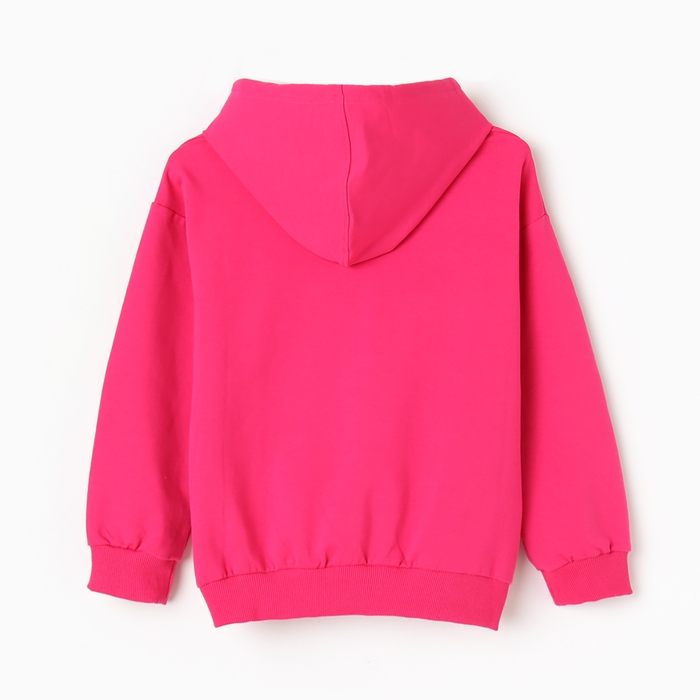 Толстовка для девочек НАЧЕС, цвет фуксия, рост 98