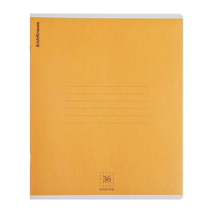 Тетрадь 36 листов в клетку, ErichKrause Nature Colors, обложка мелованный картон, блок офсет 100% белизна, МИКС Тетрадь 36 листов в клетку, ErichKrause Nature Colors, обложка мелованный картон, блок офсет 100% белизна, МИКС