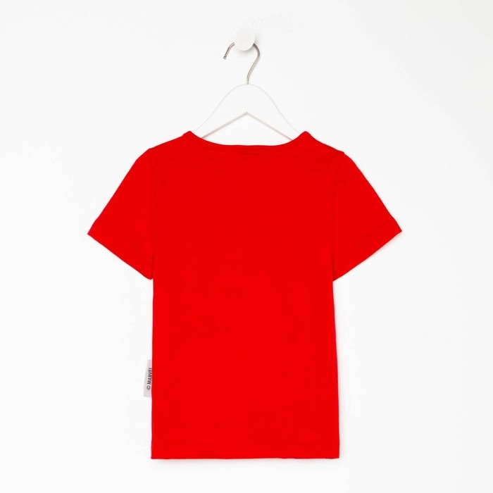 Футболка детская Футболка детская "Iron man" Мстители, рост 98-104, красный