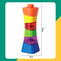 Развивающая игрушка «Сенсорная пирамидка» Развивающая игрушка «Сенсорная пирамидка»