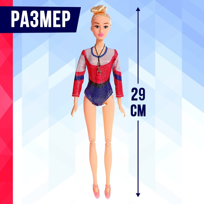 Кукла-модель шарнирная &laquo;Лучшая гимнастка&raquo; с аксессуарами