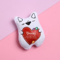 Магнит &laquo;Приношу любовь&raquo;, кот