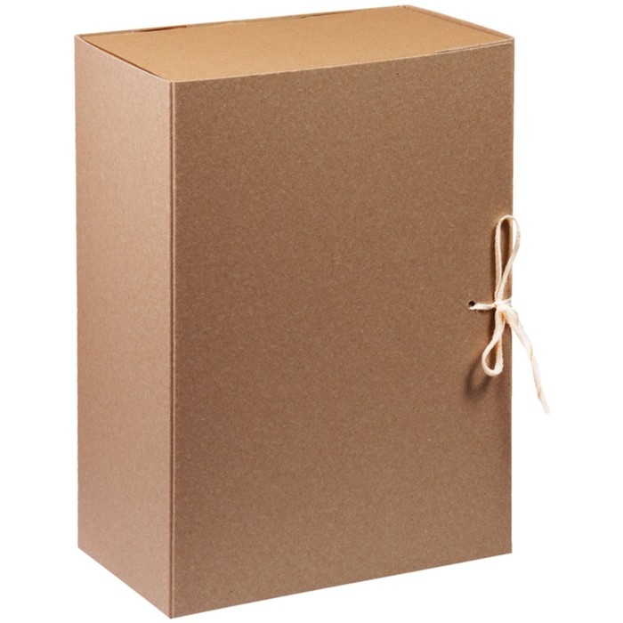 Короб архивный с завязками, 150 мм, переплетный картон, Calligrata разборный, без покрытия, клапан МГК, до 1400 листов Короб архивный с завязками, 150 мм, переплетный картон, Calligrata разборный, без покрытия, клапан МГК, до 1400 листов