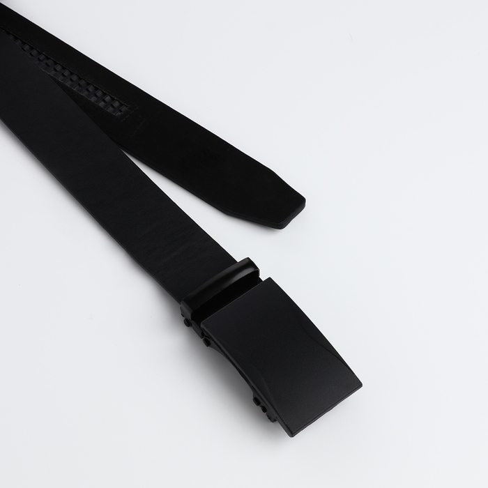 Ремень мужской, ширина 4 см, автомат, пряжка металл, цвет чёрный Ремень мужской, ширина 4 см, автомат, пряжка металл, цвет чёрный