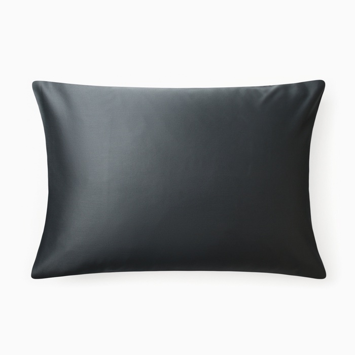 Наволочка Наволочка "Этель" 50х70 см , цвет тёмно-серый, 100% хл, мако-сатин 114г/м