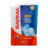 Гель для мытья посуды Sarma &laquo;Актив&raquo;, дой-пак, 1 л