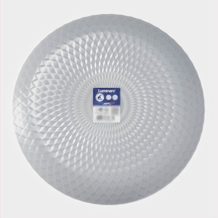 Тарелка обеденная Luminarc PAMPILLE GRANIT, d=25 см, стеклокерамика, серая Тарелка обеденная Luminarc PAMPILLE GRANIT, d=25 см, стеклокерамика, серая