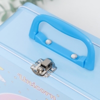 Копилка металл чемодан "Единорог и радуга" 9,5х15,5х19,5 см Копилка металл чемодан "Единорог и радуга" 9,5х15,5х19,5 см