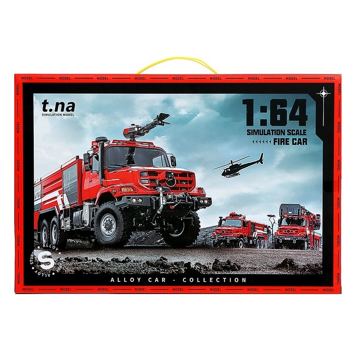 Набор металлических машин &laquo;Пожарная служба&raquo;, в наборе 15 шт