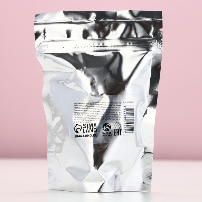 Подарочный набор косметики новогодний, бомбочки для ванны, 10 х 10 г, аромат ванили и шоколада, Новый Год Подарочный набор косметики новогодний, бомбочки для ванны, 10 х 10 г, аромат ванили и шоколада, Новый Год