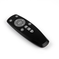 Световой прибор &laquo;Космонавт со звездой&raquo; 13 см, свечение RGB, пульт ДУ, 5 В, чёрный