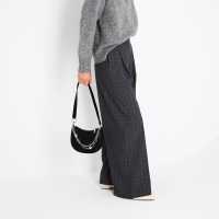 Сумка-багет на молнии, цвет чёрный Сумка-багет на молнии, цвет чёрный