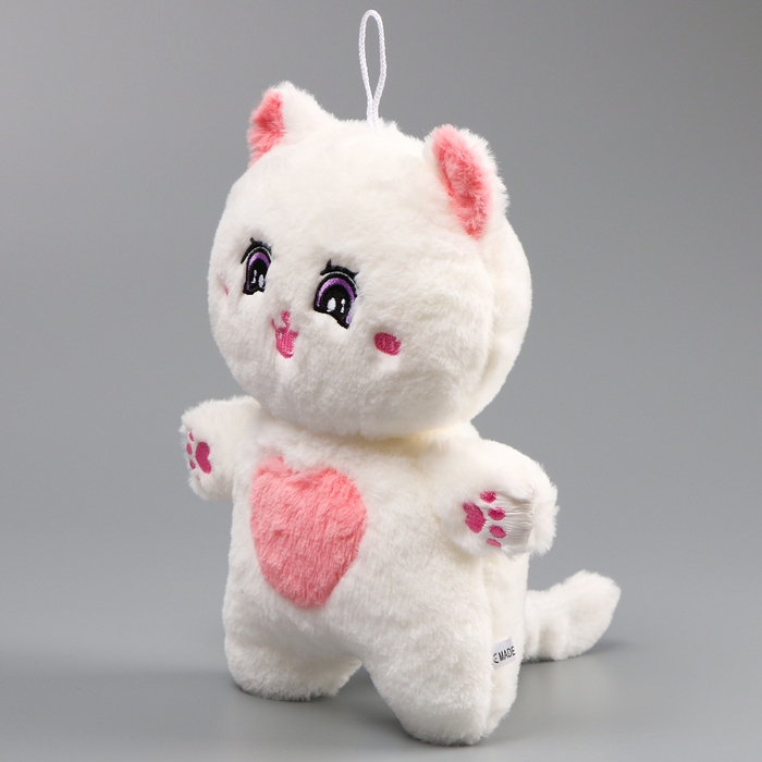 Мягкая игрушка &laquo;Кот&raquo;, 24 см, цвет белый