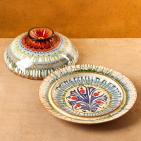 Блинница Риштанская керамика 26,5 см