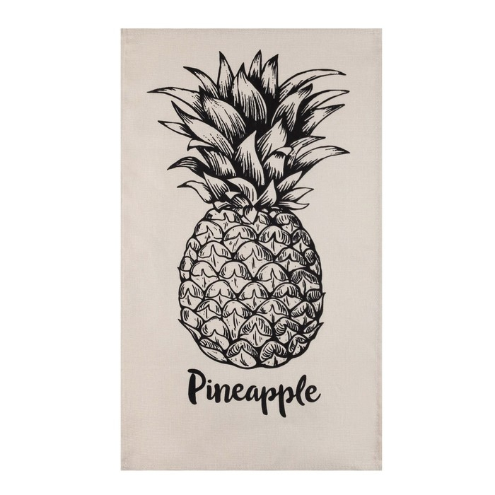 Набор кухонных полотенец Доляна &laquo;Семейное счастье&raquo; 35х60см-4шт, 100% хл