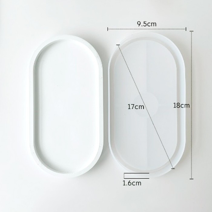 Форма силиконовая универсальная «Овал», размер изделия 9,2 × 17,6 × 1,4 см Форма силиконовая универсальная «Овал», размер изделия 9,2 × 17,6 × 1,4 см