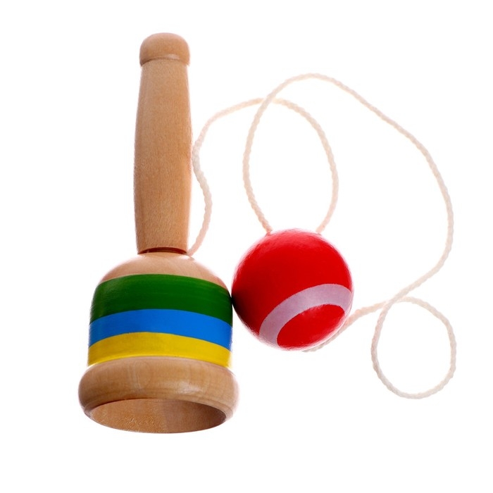 Детская развивающая игра «Бильбоке» 4 × 4 × 10 см Детская развивающая игра «Бильбоке» 4 × 4 × 10 см