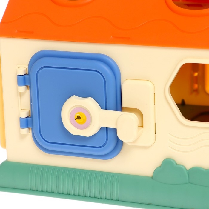 Сортер &laquo;Домик&raquo;, 9 элементов