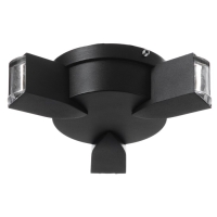 Светильник "Деко" 3хLED 3Вт 4000К IP66 черный 16х4,3х16 см Светильник "Деко" 3хLED 3Вт 4000К IP66 черный 16х4,3х16 см