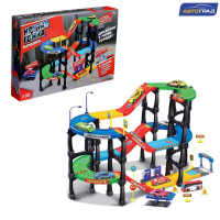 Гараж «Мегапаркинг», 3 металлические машины, аксессуары Гараж «Мегапаркинг», 3 металлические машины, аксессуары