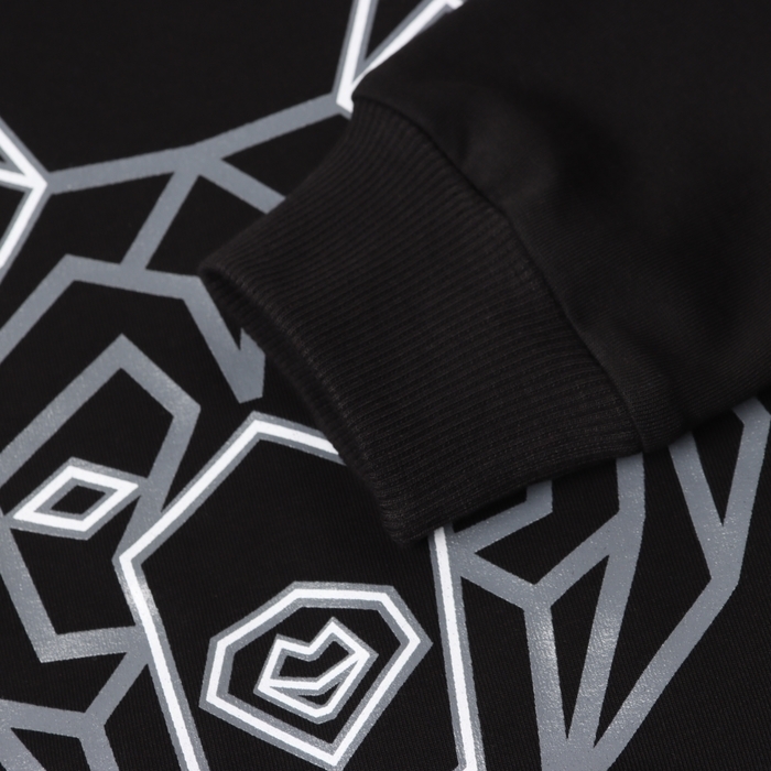 Комплект для мальчика (джемпер, брюки), цвет чёрный, рост 122 см