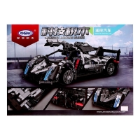 Конструктор радиоуправляемый &laquo;Спорткар&raquo;, 990 деталей