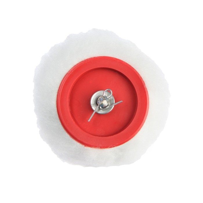 Валик ЛОМ, натуральный мех, 250 мм, рукоятка d=6 мм, D=50 мм, ворс 12 мм Валик ЛОМ, натуральный мех, 250 мм, рукоятка d=6 мм, D=50 мм, ворс 12 мм