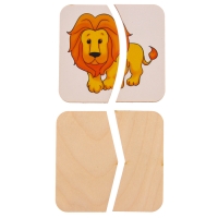 Картинки-половинки «Зверушки» Картинки-половинки «Зверушки»